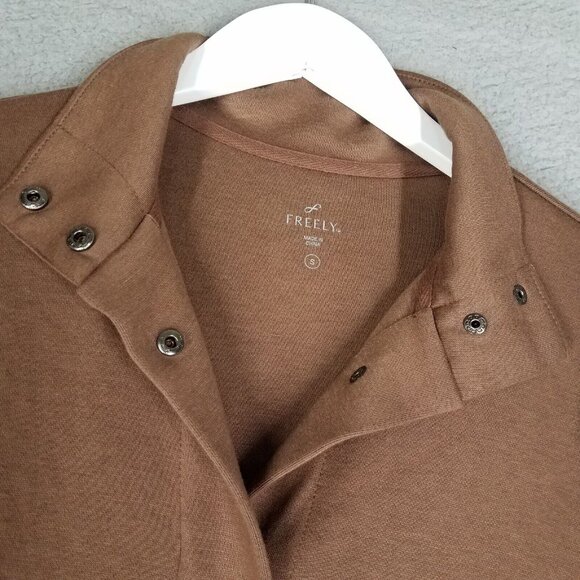 NEW Freely Transit Commuter Jacket Women's Small Belted Casual Travel Stretch - Picture 3 of 13